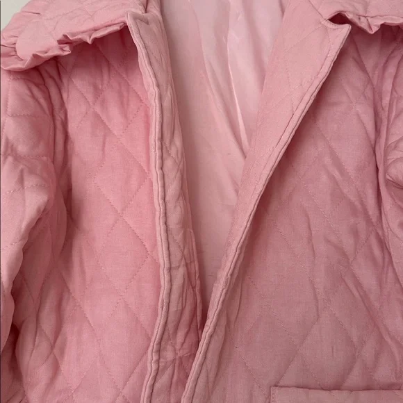 Pink quilted jacket - Picture 3 of 3